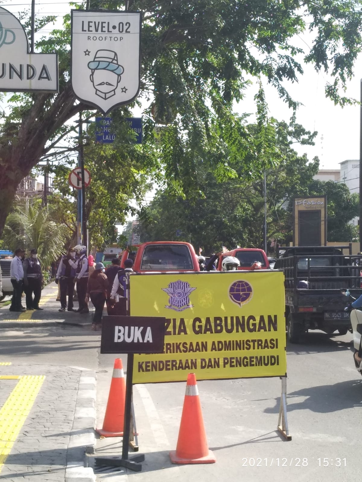 Razia Dishub Kota Medan