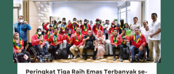 Peringkat Tiga Raih Emas Terbanyak se-Indonesia Gubernur Sumut Edy Rahmayadi Sambut Kepulangan Atlet ASEAN Para Games