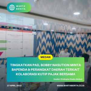 Tingkatkan PAD, Bobby Nasution Minta Bapenda Dan Perangkat Daerah Terkait Kolaborasi Kutip Pajak Bersama
