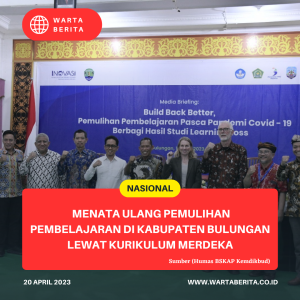 Menata Ulang Pemulihan Pembelajaran di Kabupaten Bulungan Lewat Kurikulum Merdeka