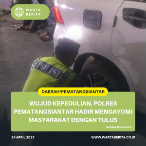 Wujud Kepedulian, Polres Pematangsiantar Hadir Mengayomi Masyarakat Dengan Tulus
