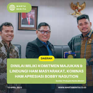 Dinilai Miliki Komitmen Majukan & Lindungi HAM Masyarakat, Komnas HAM Apresiasi Bobby Nasution