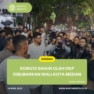 Konvoi Sahur Oleh OKP Dibubarkan Wali Kota Medan