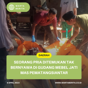 Seorang Pria Ditemukan Tak Bernyawa Di Gudang Mebel Jati Mas Pematangsiantar