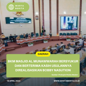 Rekomendasi DPRD Medan Terhadap LKPJ TA 2022, Bobby Nasution: Wujud Kemitraan & Kolaborasi