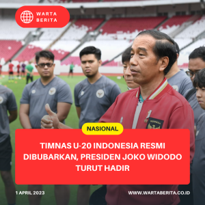 Timnas U-20 Indonesia Resmi Dibubarkan, Presiden Joko Widodo Turut Hadir