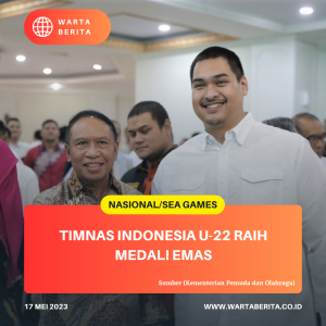 Timnas Indonesia U-22 Raih Medali Emas