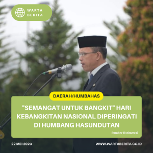 “Semangat Untuk Bangkit” Hari Kebangkitan Nasional Diperingati Di Humbang Hasundutan