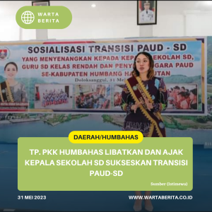 TP. PKK Humbahas Libatkan Dan Ajak Kepala Sekolah SD Sukseskan Transisi PAUD-SD
