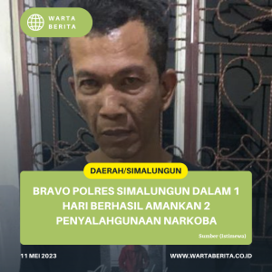 Bravo Polres Simalungun Dalam 1 Hari Berhasil Amankan 2 Penyalahgunaan Narkoba