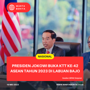 Presiden Jokowi Buka KTT Ke-42 ASEAN Tahun 2023 Di Labuan Bajo