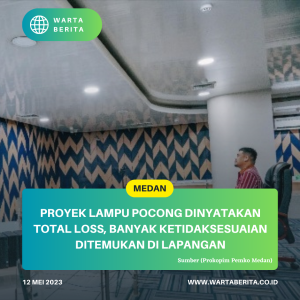 Proyek Lampu Pocong Dinyatakan Total Loss, Banyak Ketidaksesuaian Ditemukan Di Lapangan