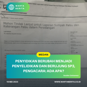 Penyidikan Berubah Menjadi Penyelidikan dan Berujung SP3, Pengacara: Ada Apa?