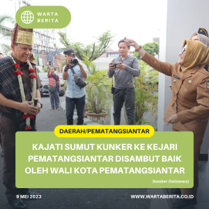 Kajati Sumut Kunker Ke Kejari Pematangsiantar Disambut Baik Oleh Wali Kota Pematangsiantar