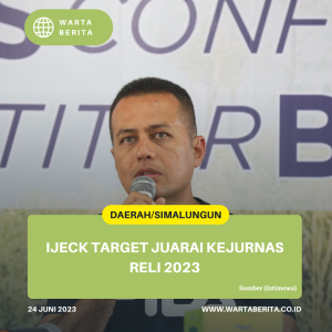 Ijeck Target Juarai Kejurnas Reli 2023