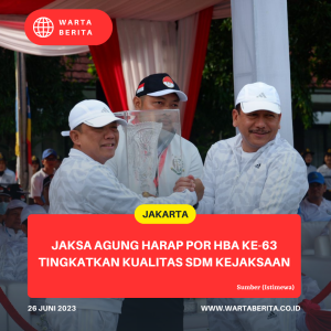 Jaksa Agung Harap POR HBA ke-63 Tingkatkan Kualitas SDM Kejaksaan