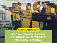 Rebutkan Piala Kapolres Cup, Puluhan PJU Dan Bintara Ikuti Perlombaan Menembak