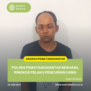 Polres Pematangsiantar Berhasil Ringkus Pelaku Pencurian Uang