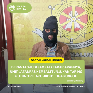 Berantas Judi Sampai Keakar-akarnya, Unit Jatanras Kembali Tunjukan Taring Gulung Pelaku Judi Di Tiga Runggu