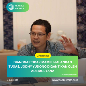 Ketum PP IWO Jodhy Yudono Digantikan Oleh Ade Mulyana