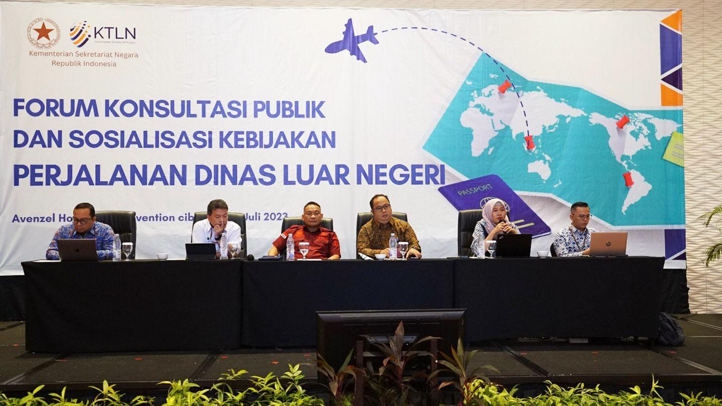 Foto Forum Komunikasi dan Sosialisasi Kebijakan PDLN 2023