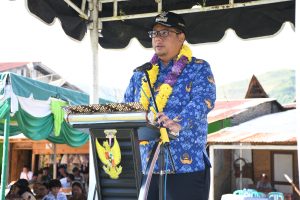 Bupati Samosir Pimpin Upacara Peringatan Hari Guru Nasional Yang Dirangkai Dengan HUT PGRI ke-78