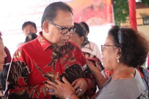 Baskami Perjuangkan Penerangan dan Pembuatan Jembatan Jalan Alternatif Medan-Berastagi