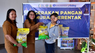 Pemkab Samosir Gelar Pasar Murah, 5 Ton Beras Dijual Harga Terjangkau