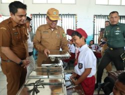 Sekda Pakpak Bharat Launching MBG