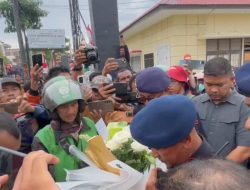 Dansat Brimob Sumut dan Driver Ojol Gelar Doa Bersama, Bukti Persaudaraan Tanpa Batas