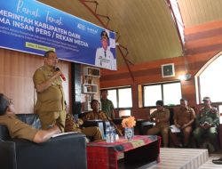 Bupati Dairi Ajak Wartawan Edukasi Publik dengan Pemberitaan Apa Adanya