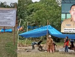 Kepala SMPN 2 Lahewa Timur Tegaskan Pembangunan Harus Transparan