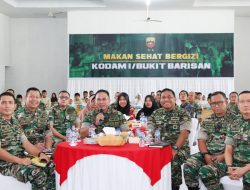 Pangdam I/BB Ikuti Virtual Launching 339 SPPG Bersama Panglima TNI