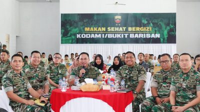 Pangdam I/BB Ikuti Virtual Launching 339 SPPG Bersama Panglima TNI