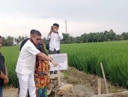 Irigasi Baru di Asahan, Dorong Petani Wujudkan Asta Cita Presiden