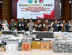 Sinergi BNN dan Polda Sumut Bongkar 1,7 Ton Narkotika, Komitmen Perangi Sindikat Obat Terlarang