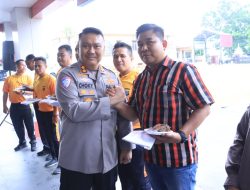 Kapolres Rayakan Ultah Personel