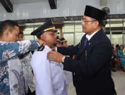 Bupati Dairi Lantik Sejumlah Pejabat, Ajak Tulus Mengabdi untuk Masyarakat