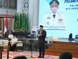 Gubernur Sumut Bobby Nasution Lantik 177 Pejabat Baru, Tekankan Kolaborasi dan Pelayanan Publik