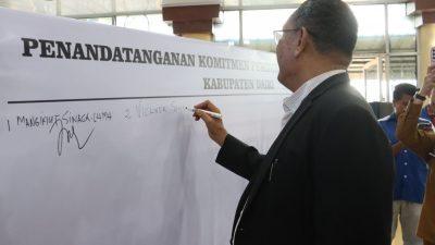 Bupati Dairi Ajak Generasi Muda Perangi Narkoba Lewat Diskusi Publik