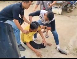 Tergesa di Bawah Pengaruh, Pria Tabrak Petugas Saat Patroli Tim Paus dan Satnarkoba Asahan