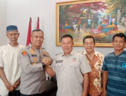 Satgas HKTI Asahan Sambangi Kapolres Bahas Ketahanan Pangan, Dorong Sinergi untuk Petani Lokal