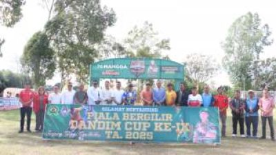 Dandim Cup IX Resmi Bergulir, Semarakkan HUT ke-80 TNI di Dairi