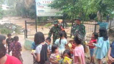 TNI Salurkan Bantuan Kemanusiaan untuk Korban Bencana di Tapanuli Tengah