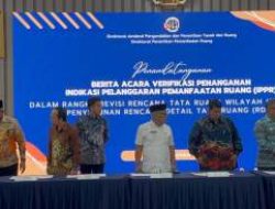 Bupati Dairi Hadiri Penandatanganan Berita Acara Verifikasi IPPR di Kementerian ATR/BPN