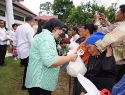 Presiden Prabowo Salurkan Bantuan Beras untuk Warga Pagindar