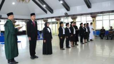 Bupati Dairi Lantik Pejabat Fungsional Baru