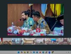 Pemkab Humbahas Ikuti Rakor Pemulihan Pascabencana Wilayah Sumatera