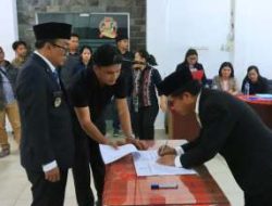 Ariston Sidauruk Lantik 75 Pejabat Pemkab Samosir, Tekankan ASN BerAKHLAK dan Responsif