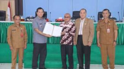 DPRD Nias Utara Sampaikan Pokir untuk RKPD 2027 dalam Rapat Paripurna